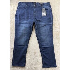 NWT NYC The Perfect Jean Men’s Athletic Fit Knight Dk Blue Size 48X32
